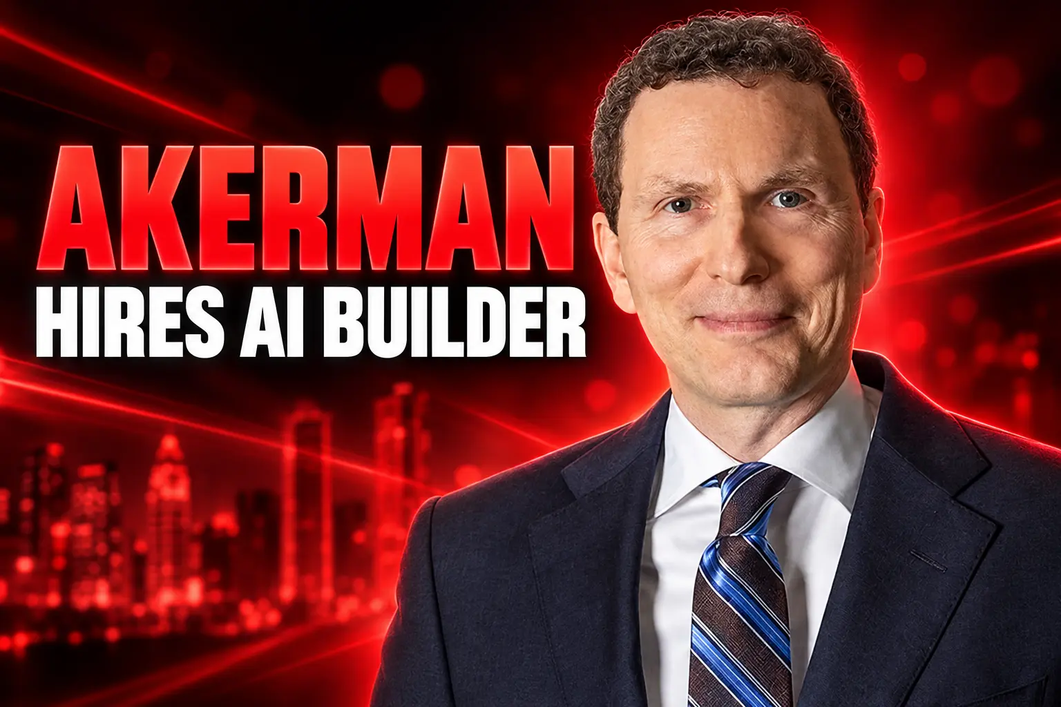 Charles Zerner Akerman director of AI development