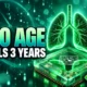 Rentosertib AI drug biological age clocks fall 3 years