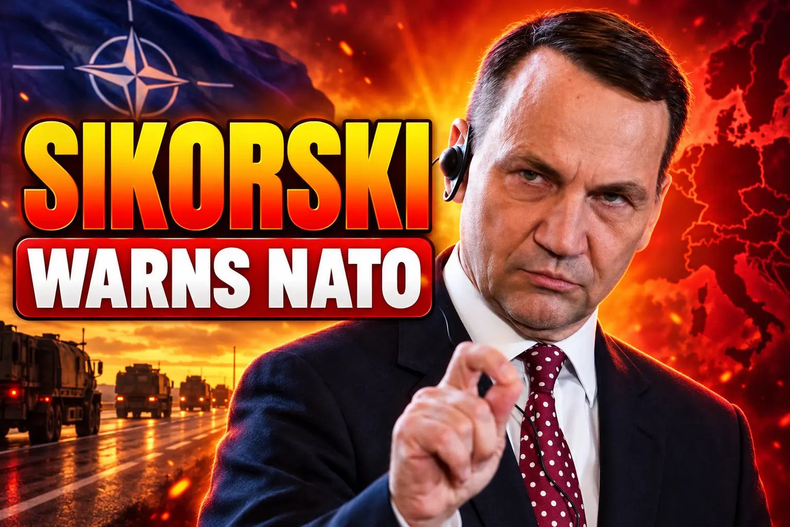 Sikorski warns AfD win risks NATO German roads