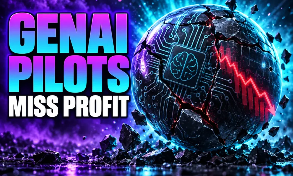 MIT NANDA 95 percent GenAI pilots no profit