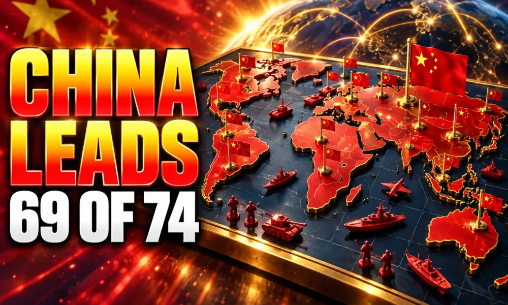 China leads 69 of 74 critical technologies ASPI