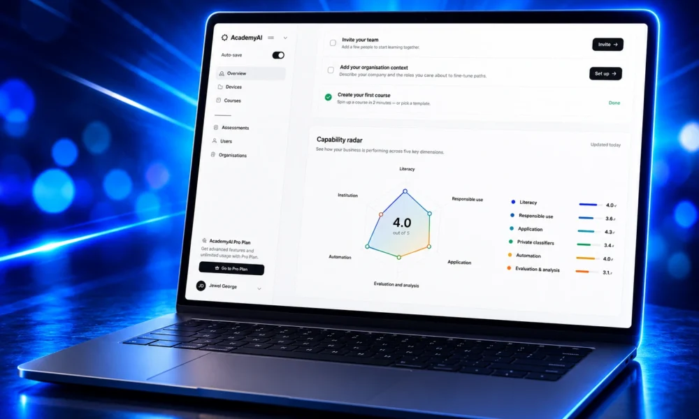 AcademyAI raises £1.65 million to score staff AI skills