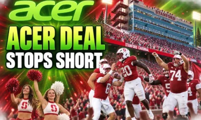 Acer Stanford Athletics partnership one football Saturday