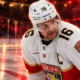 Barkov left leg scare in San Jose loss