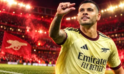Arsenal and Manchester City lead on 12 points