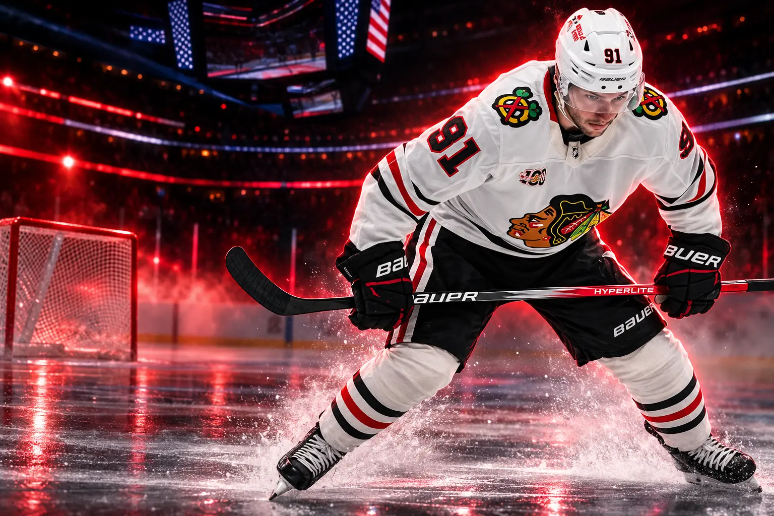 Blackhawks 6-0 shutout loss to Utah Mammoth