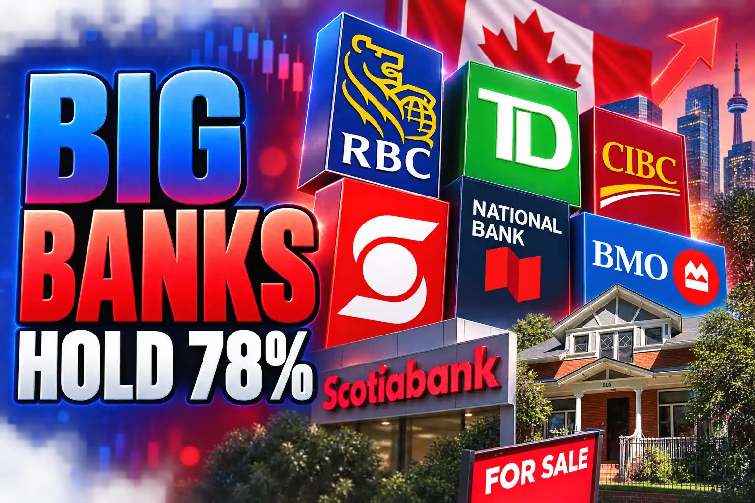 Canada Big Seven mortgage market share 78 percent