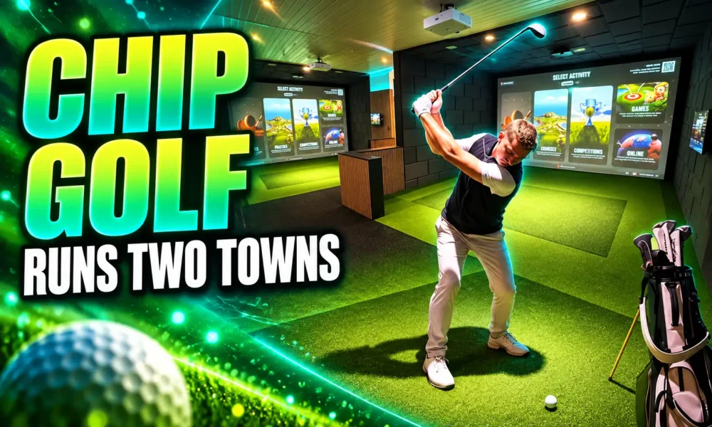 Chip Golf Studio Telford Trackman indoor golf