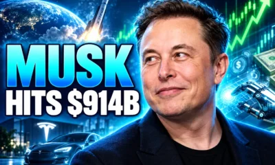 Elon Musk hits 914 billion Bloomberg ranking