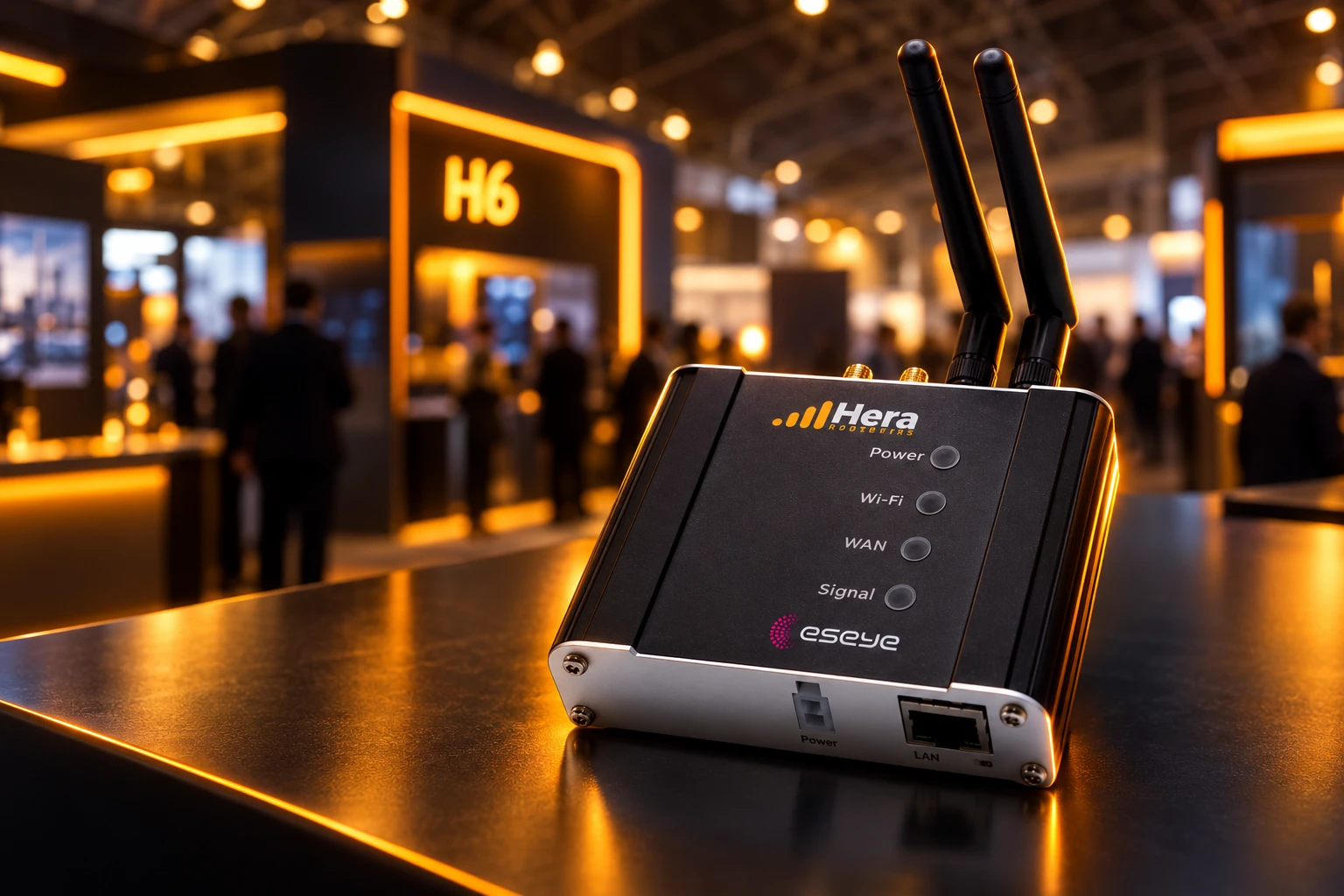 Eseye Hera IoT router global eSIM deployments