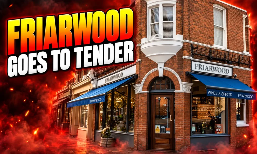 Friarwood Fine Wines administration bonded cellar tender