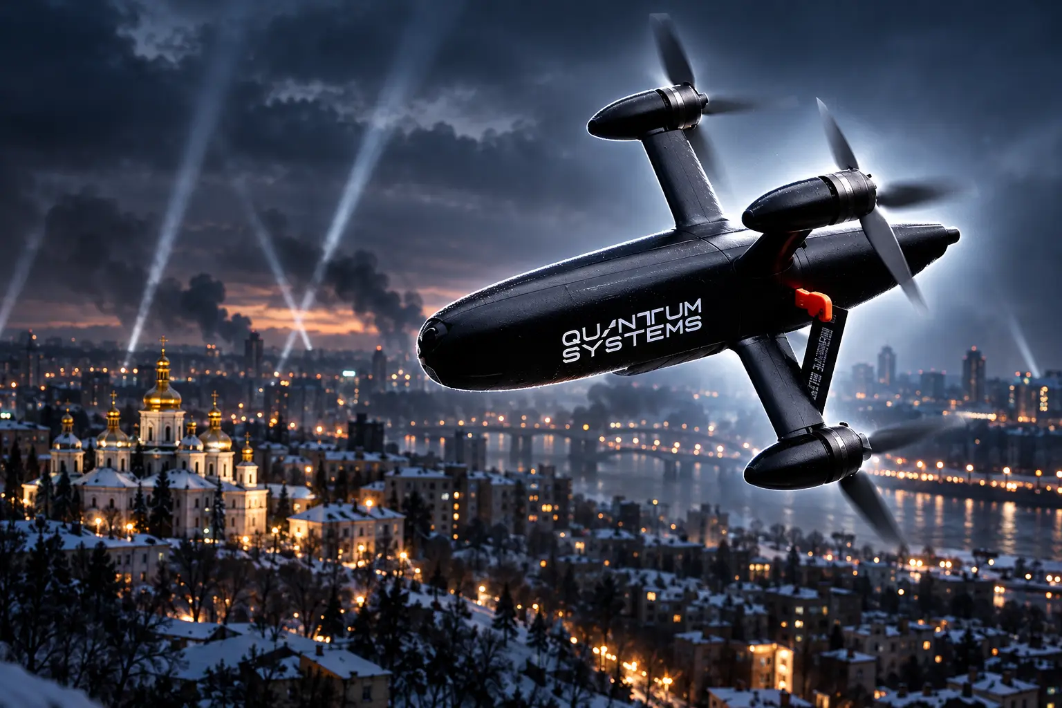Germany funds Ukraine-built Quantum Systems interceptor drones