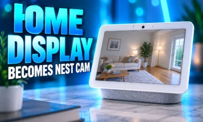 Google Home Display Nest Cam camera recording leak