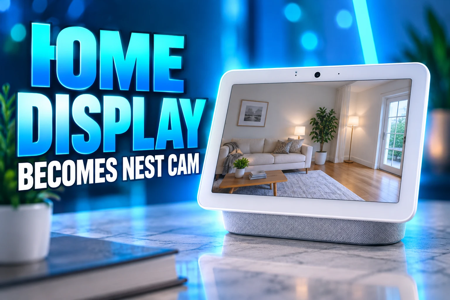 Google Home Display Nest Cam camera recording leak