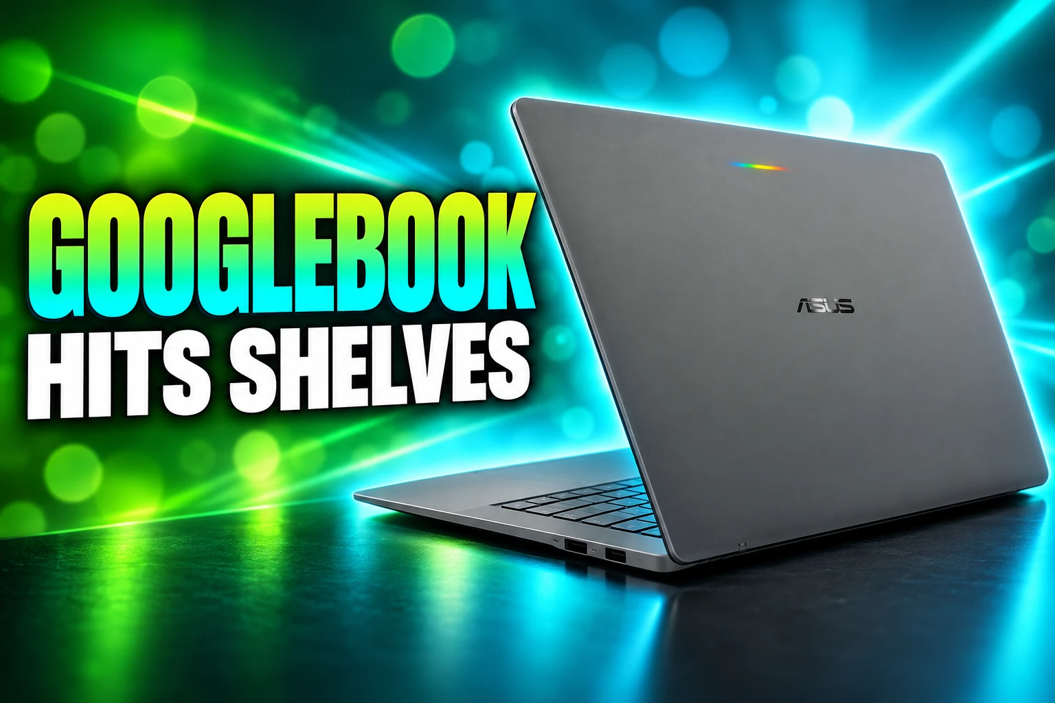 Googlebook laptops hit US store shelves October