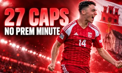 James Scanlon Gibraltar equaliser Malta Nations League