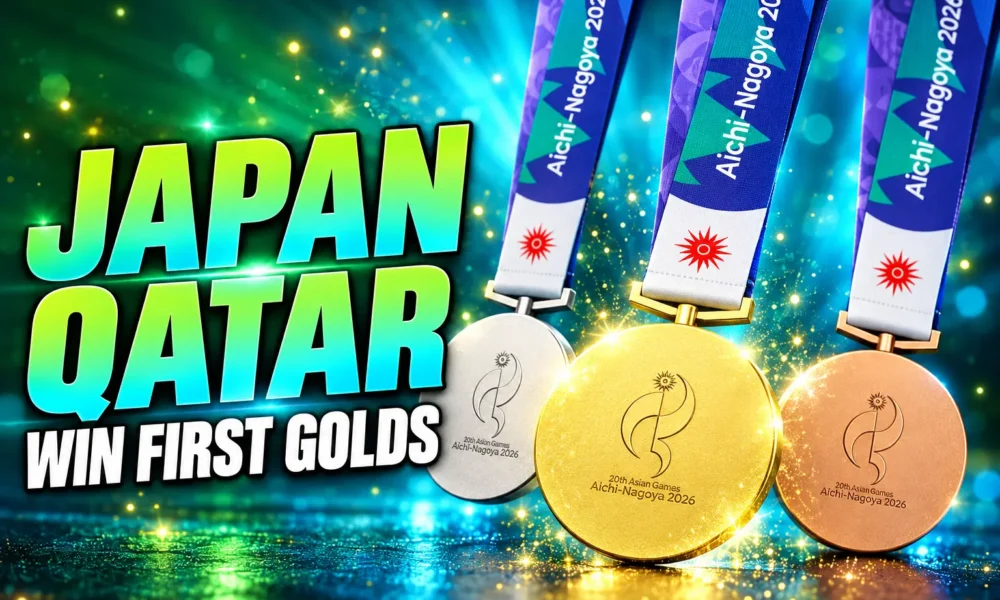 Japan Qatar win first Asian Games padel golds Nagoya