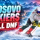 Kosovo skiers all DNF Milano Cortina 2026