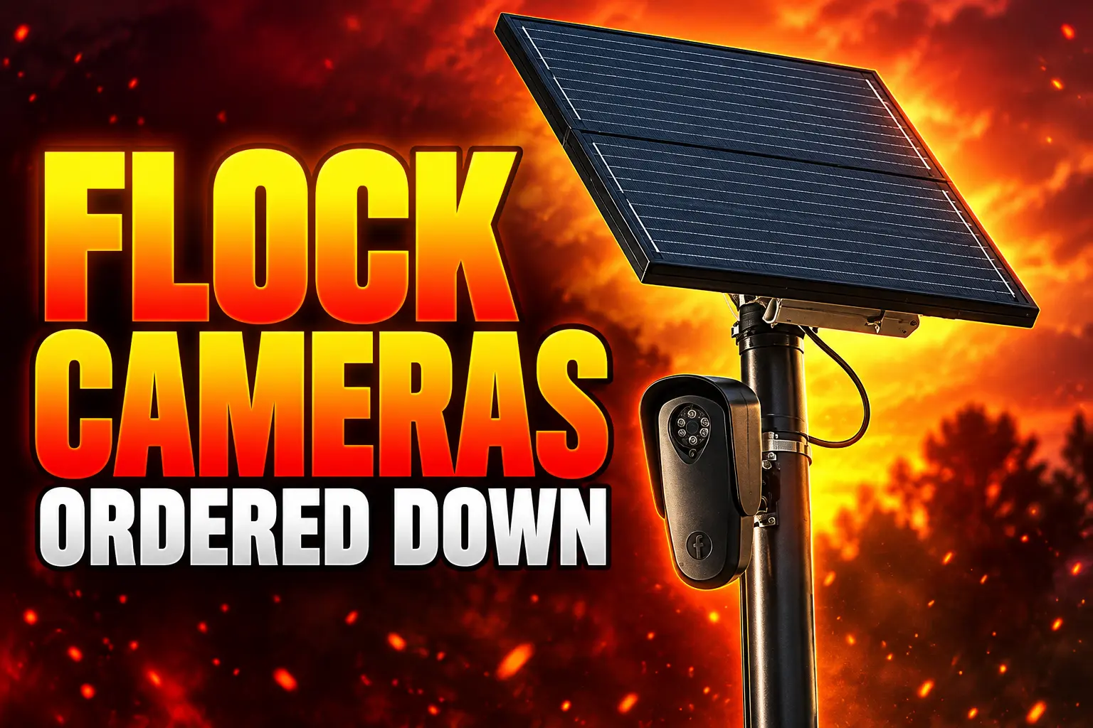 Leon County Flock cameras 30-day removal order
