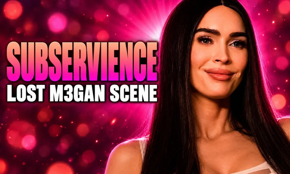 Megan Fox Subservience Alice scene cut after M3GAN