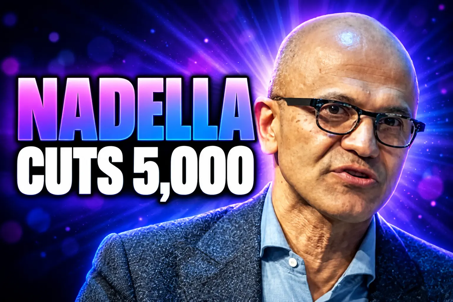 Nadella Microsoft cuts 5000 staff after AI pledge