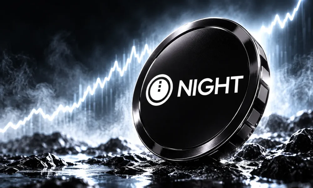 NIGHT token six-month high 0.048 dollars