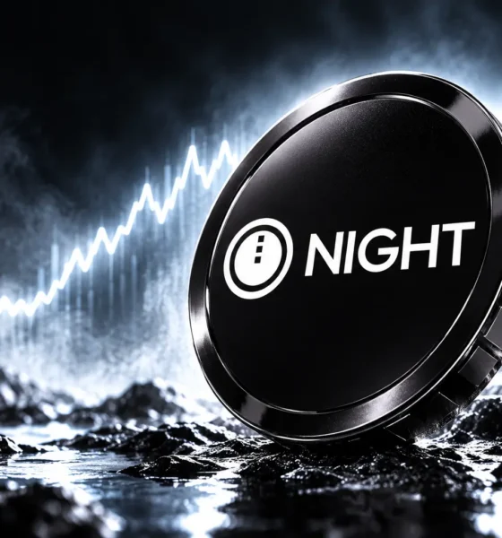 NIGHT token six-month high 0.048 dollars