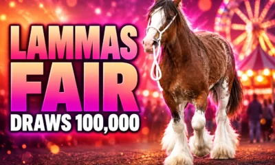 Ould Lammas Fair Ballycastle 2025 100,000 visitors