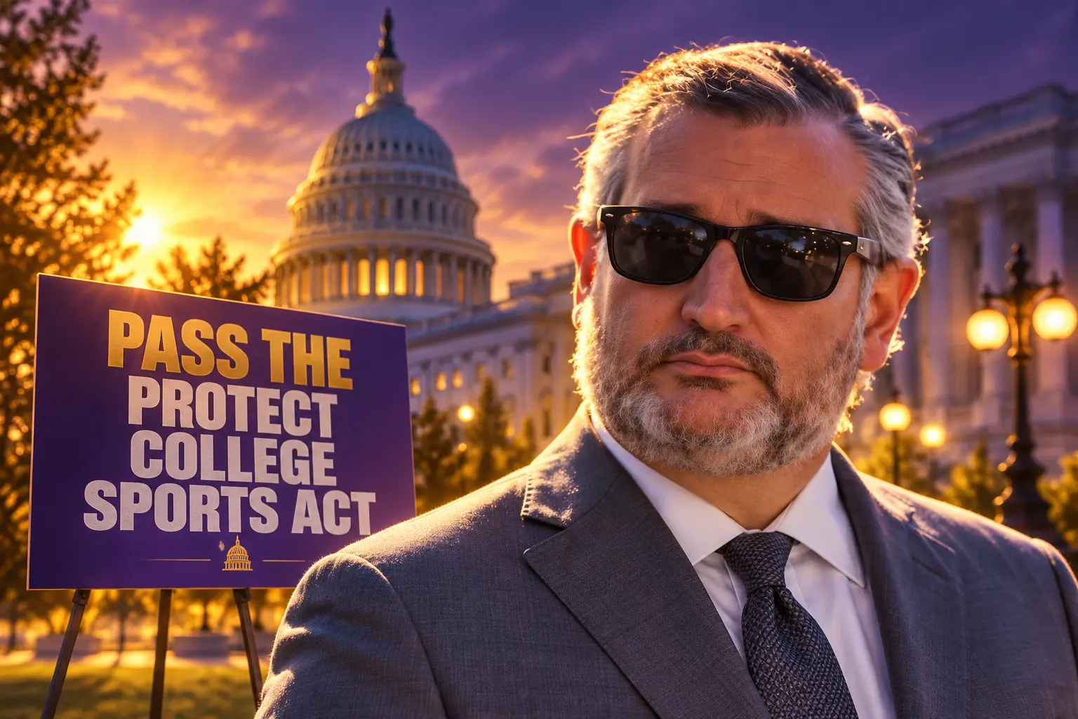 Protect College Sports Act Senate cloture athlete pay cap