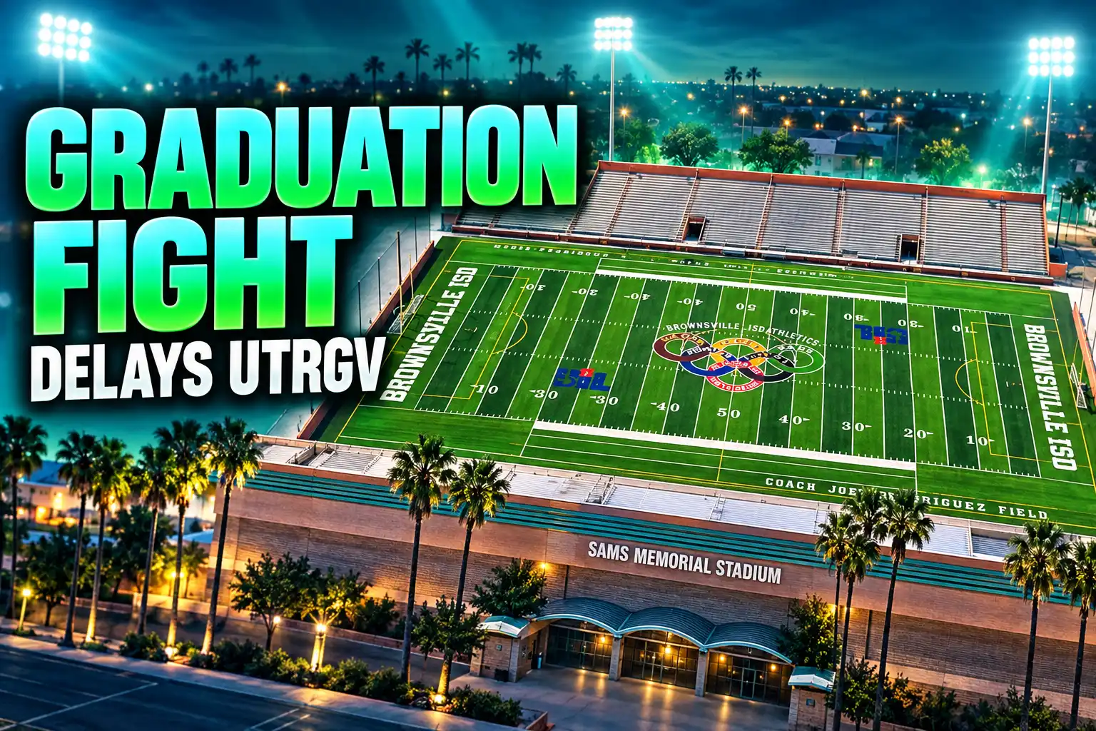 Sams Stadium turf delay moves UTRGV football game