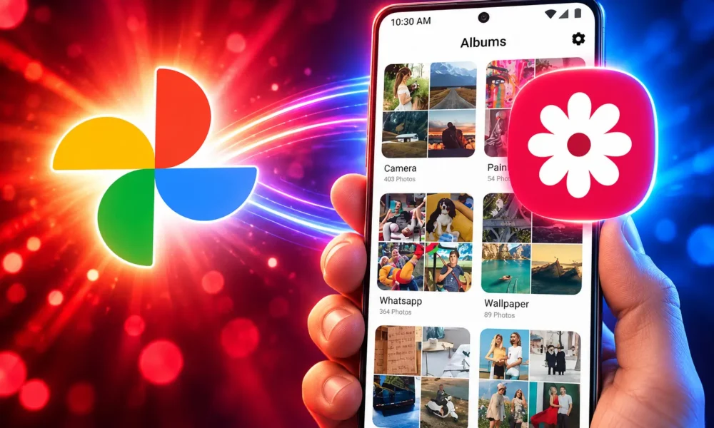 Samsung Gallery backup switches to Google Cloud