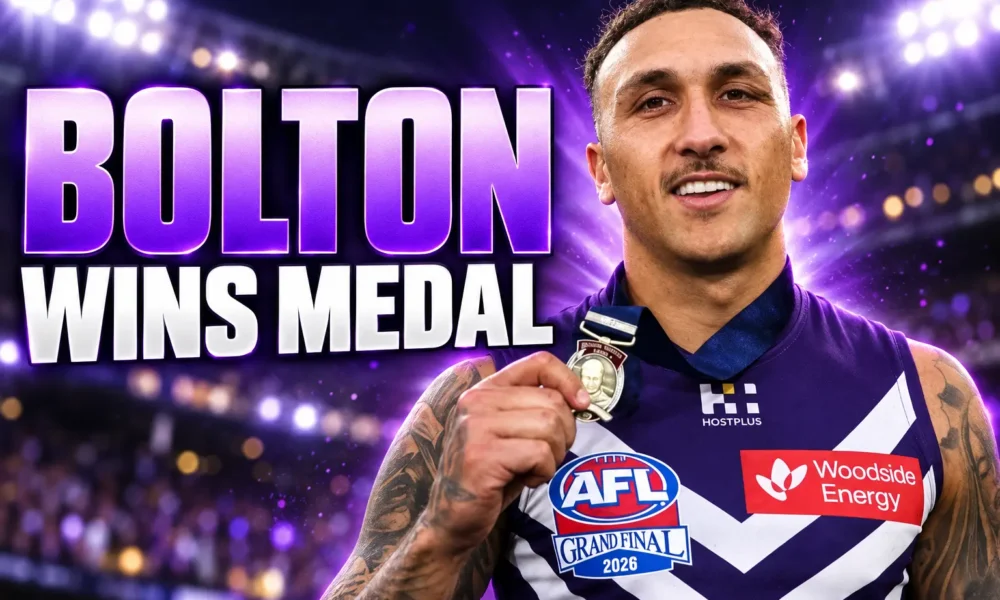 Shai Bolton Norm Smith Medal losing AFL grand final