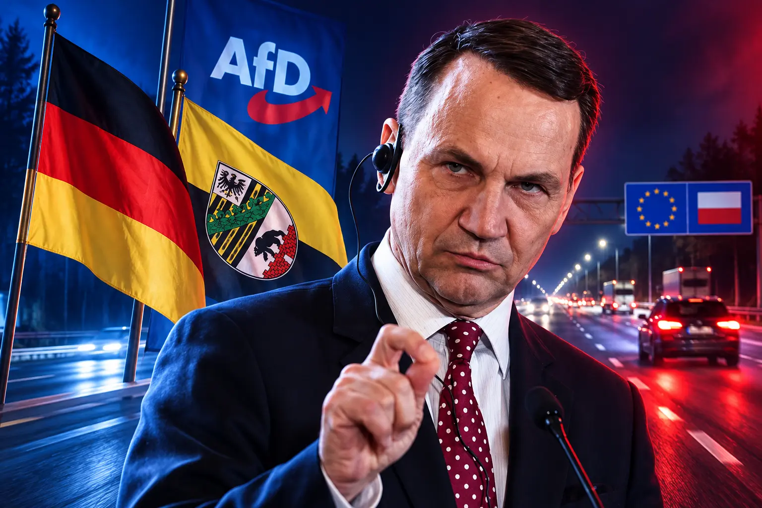 Sikorski warns AfD win risks NATO German roads