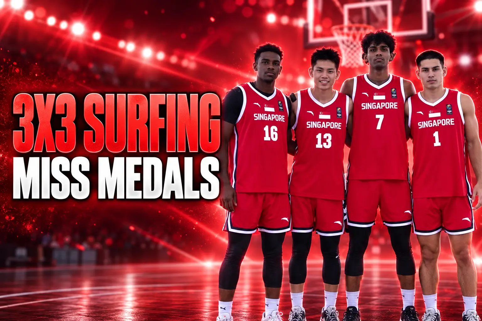 Singapore 3x3 basketball Asian Games 2026 debut Nagoya