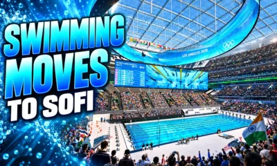 SoFi Stadium 2028 Olympic swimming venue in Inglewood