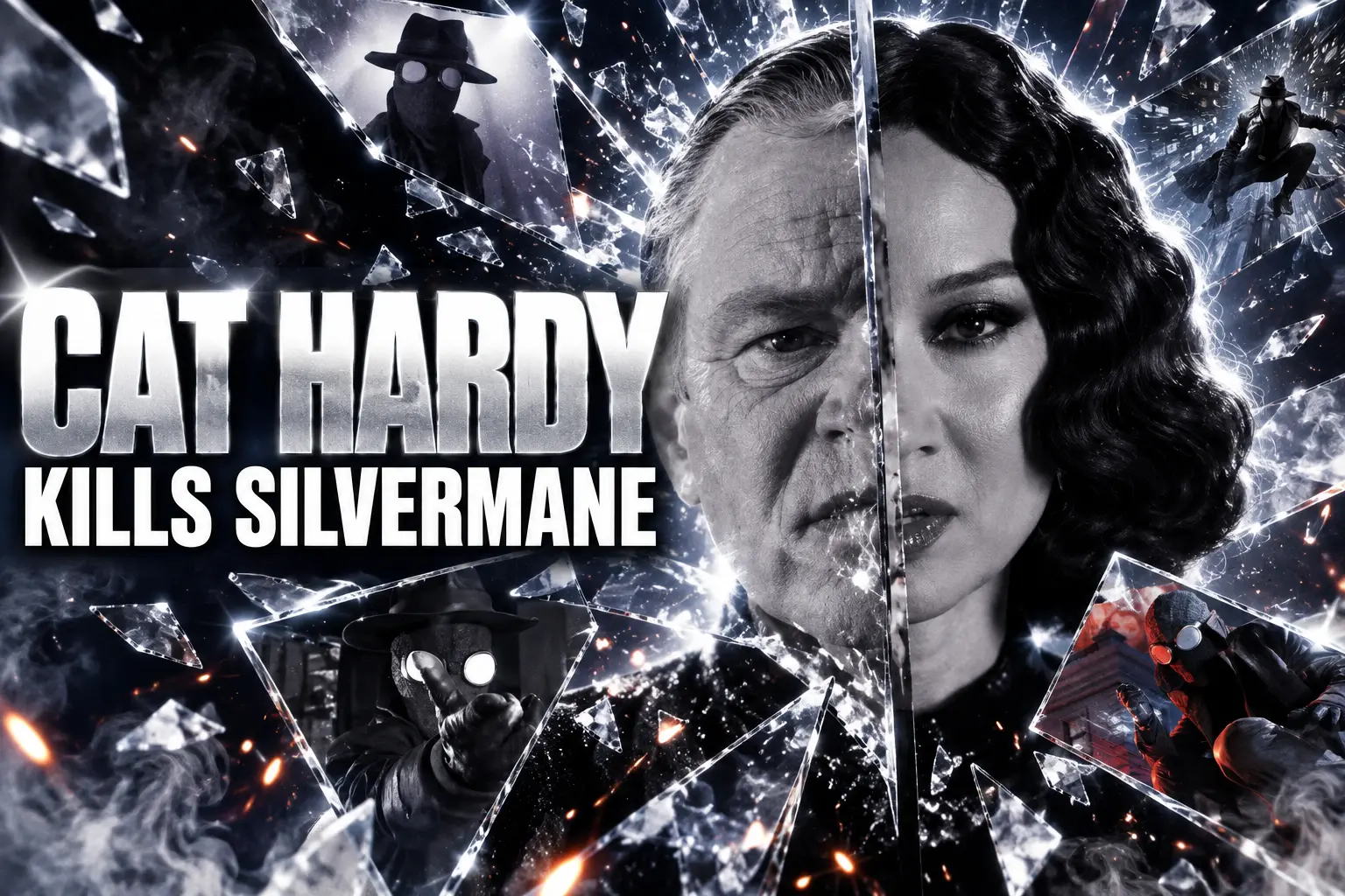 Spider-Noir finale hall of mirrors Cat Hardy