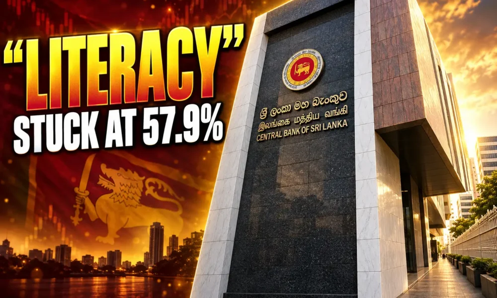 Sri Lanka financial literacy stuck at 57.9 percent