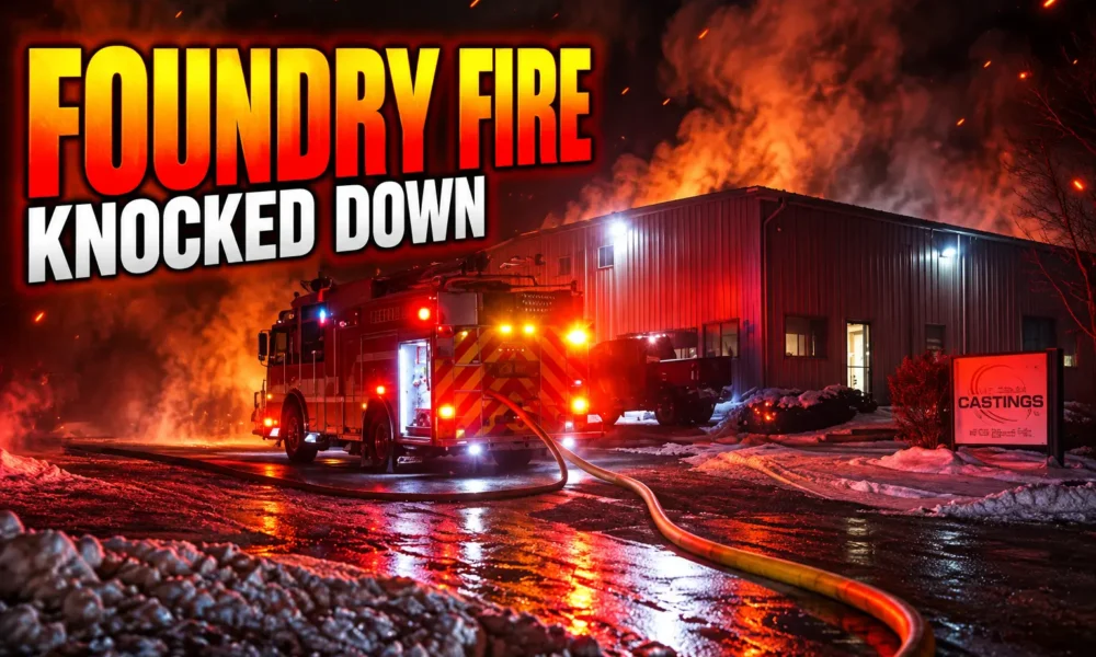 St Croix Castings grinding room fire Woodville Wisconsin