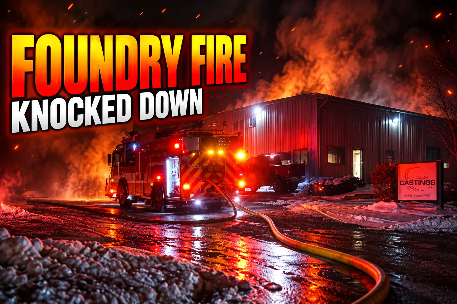 St Croix Castings grinding room fire Woodville Wisconsin