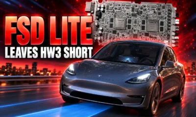 Tesla FSD v14 Lite Hardware 3 car rollout