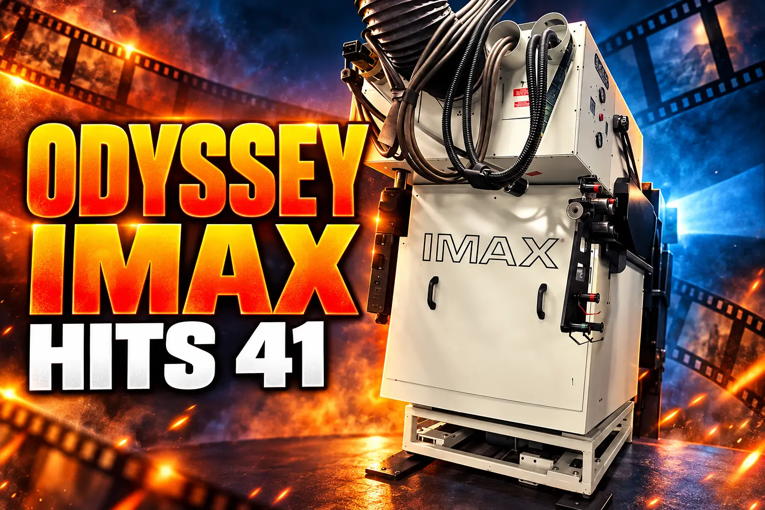 The Odyssey IMAX 70mm 41 theaters worldwide