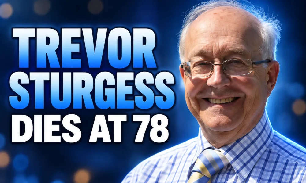 Trevor Sturgess Kent business editor dies aged 78