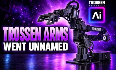 Trossen robot arms unnamed on 60 Minutes DeepMind