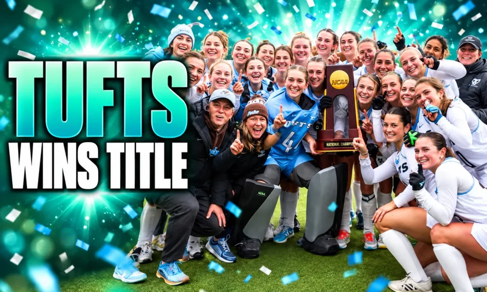 Tufts wins 2025 DIII field hockey title at-large