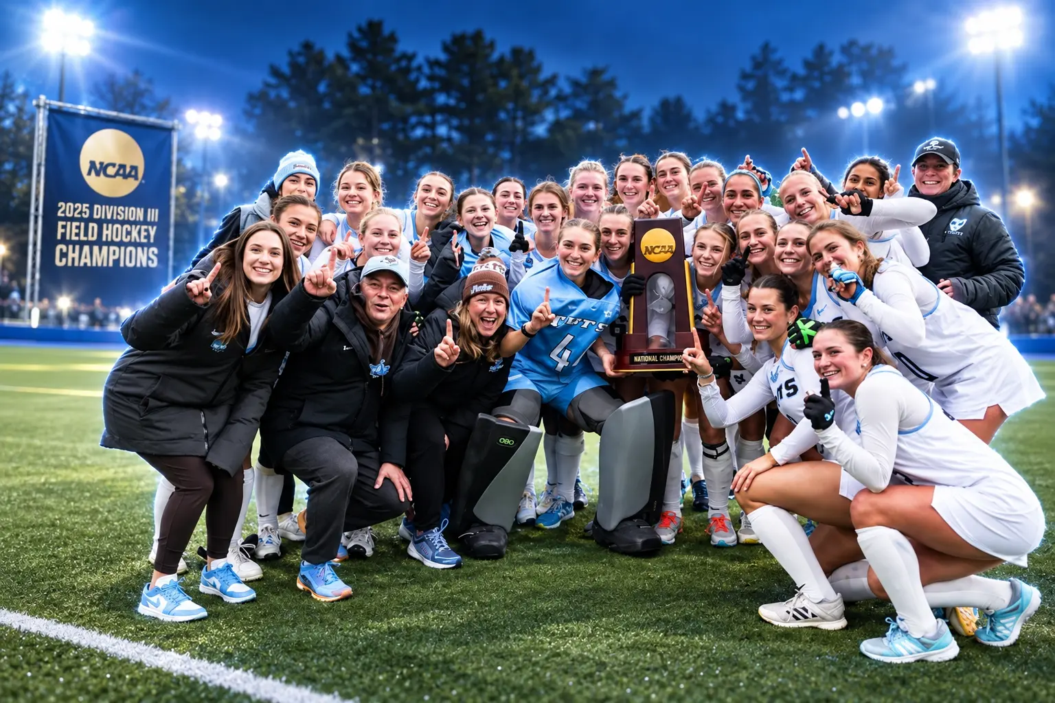 Tufts wins 2025 DIII field hockey title at-large