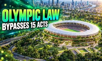Victoria Park Brisbane Olympic stadium planning law exemptions
