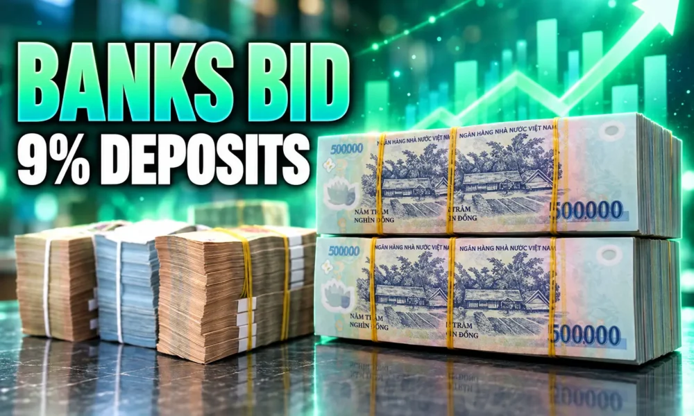 Vietnam banks raise deposit rates year-end lending