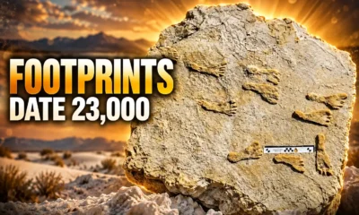 White Sands footprints date 23000 years Ice Age