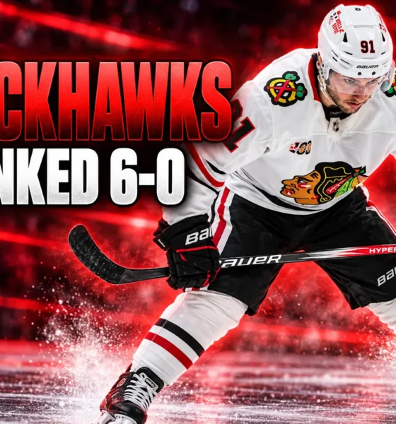 Blackhawks 6-0 shutout loss to Utah Mammoth