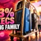 business travelers bringing family on work trips